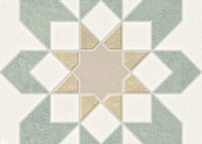 39599 DOHA GREEN FLOWER SP 22 00 SZ2 | Amatile