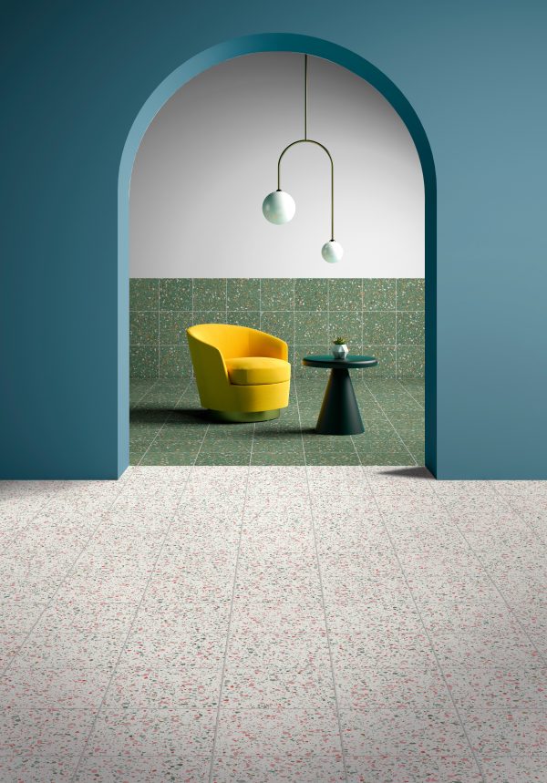 Terrazzo Green Natural 60x60 - Imagen 2
