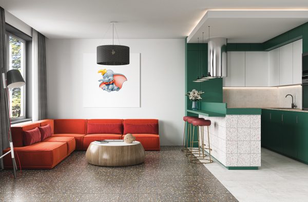Terrazzo Anthracite Natural 60x60 - Imagen 2