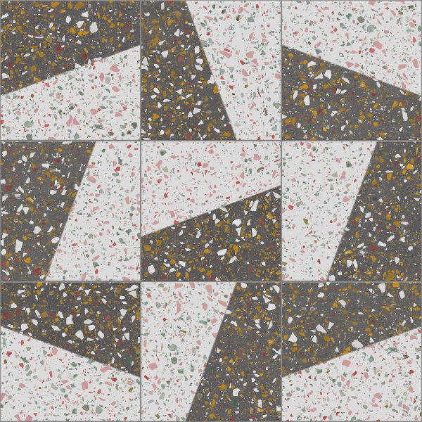 Terrazzo Stamp Natural 60x60 - Imagen 2