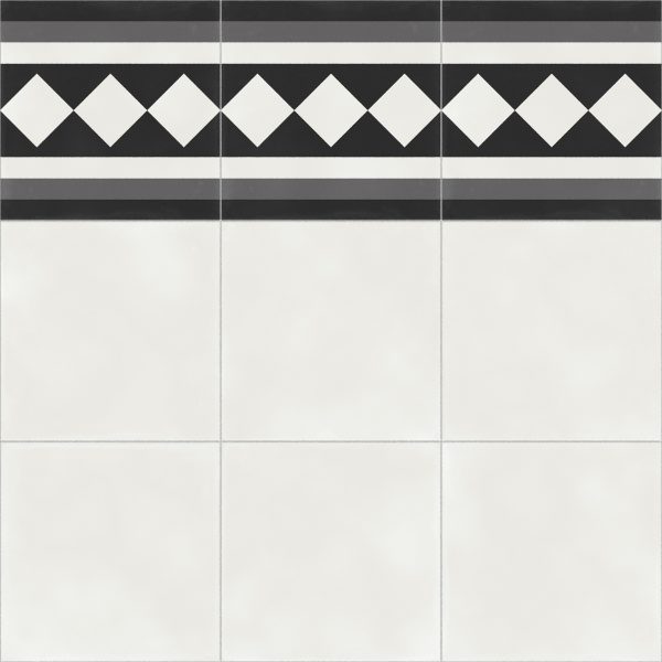Vienna White Border Natural 60x60 - Imagen 2
