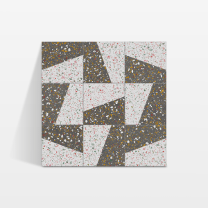 Terrazzo Stamp Natural 60x60