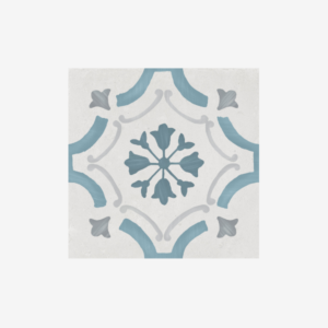 Sirocco Blue Ornate 22,3x22x3