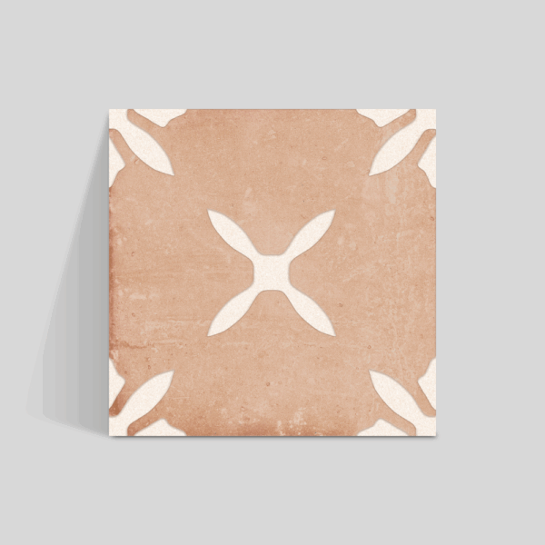 Pangea Clay Flower LT 22,3x22,3