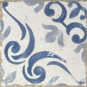 Antiga Barraquetes Azul 20x20