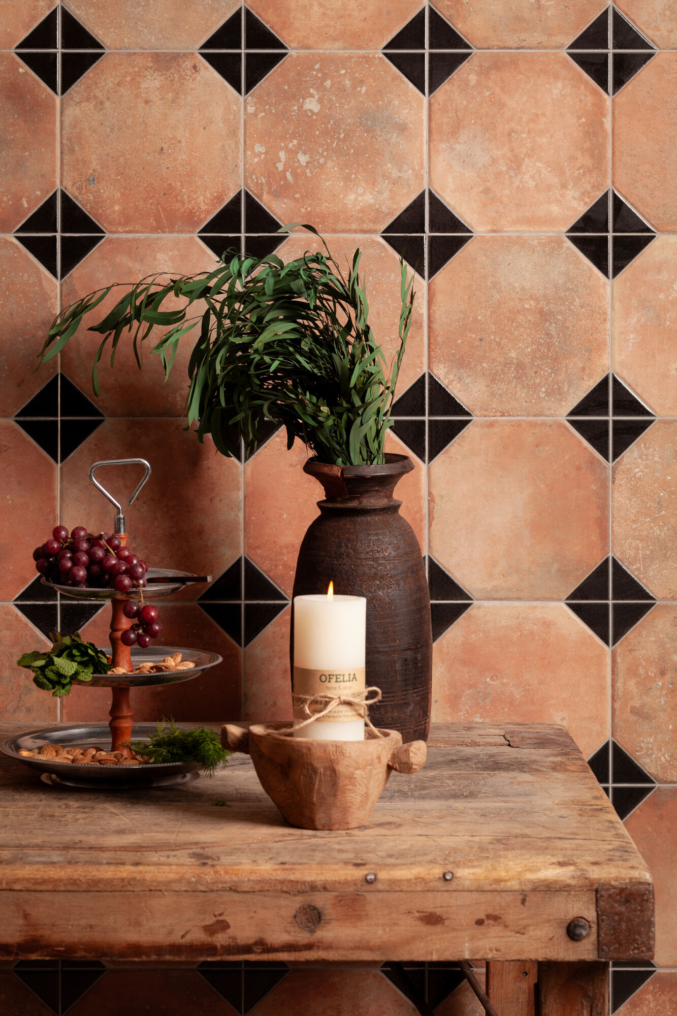 FS Nonna Black Decor LT 45x45 - Imagen 5