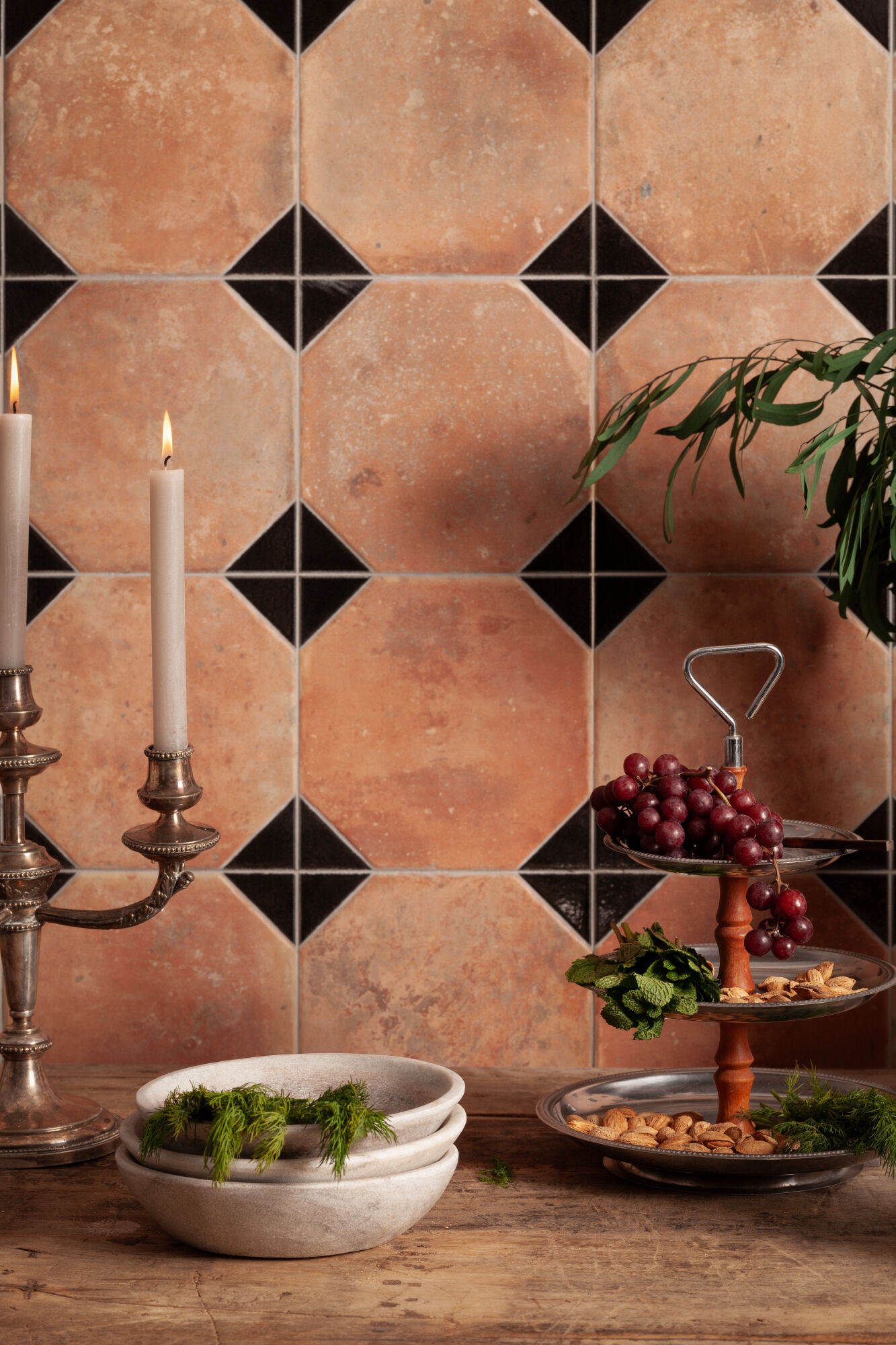 FS Nonna Black Decor LT 45x45 - Imagen 7