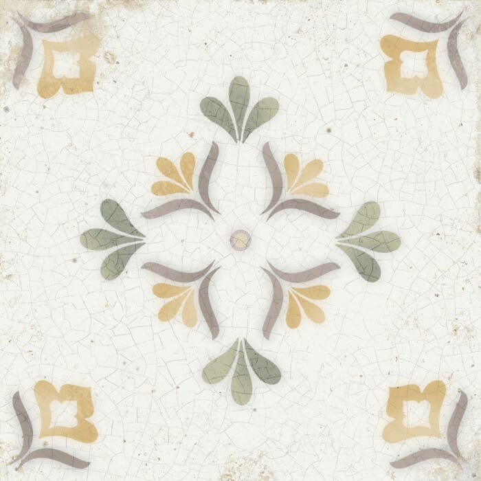 Mayolica Flower 15x15 2 | 41825 MAYOLICA FLOWER 15X15 01 SZ2 1 Mayolica Flower 15x15 - Image 2
