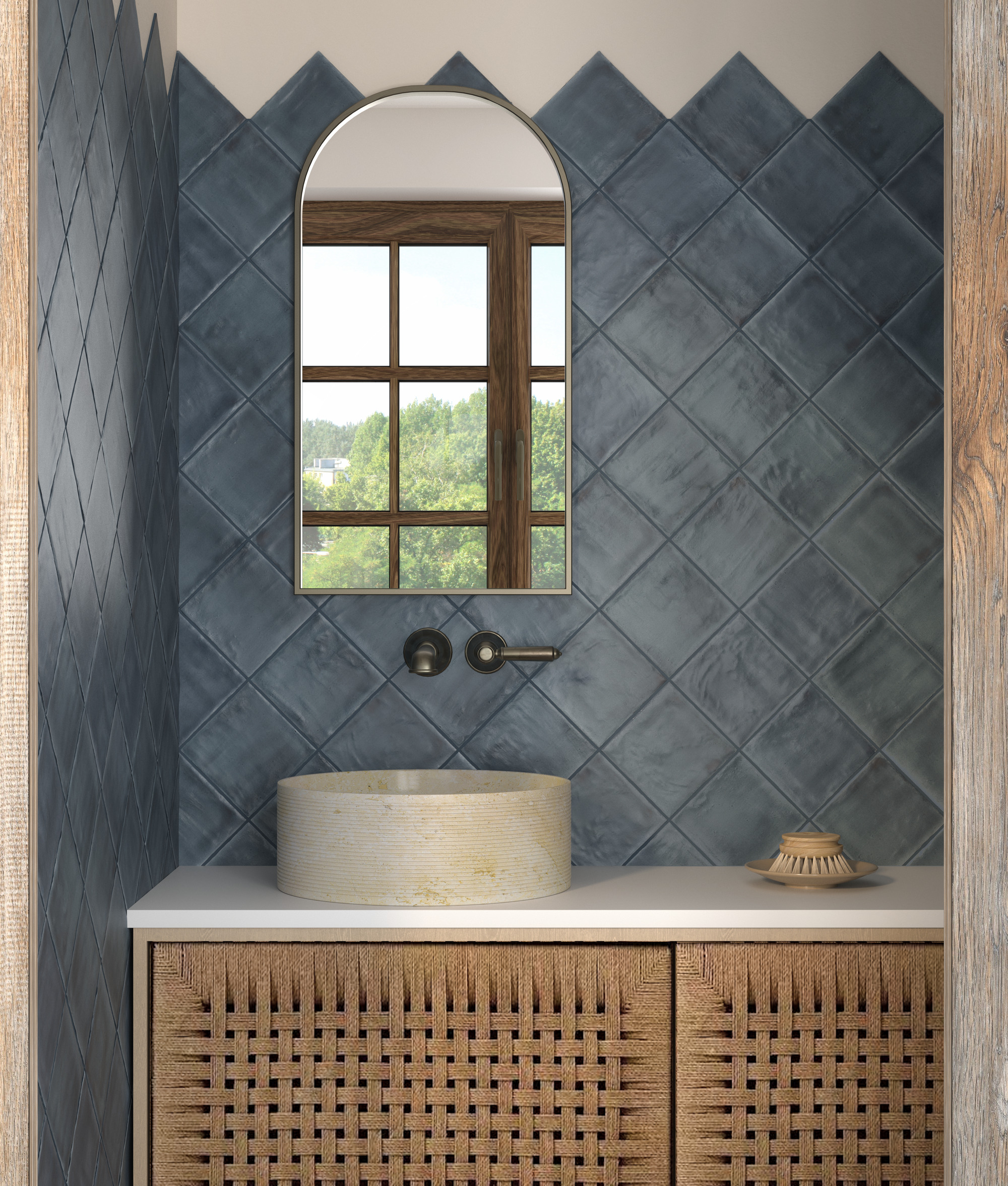 Riad Denim 12,5x12,5 Muestra 3 | amb riad denim 125x125 Riad Denim 12,5x12,5 Muestra - Imagen 3