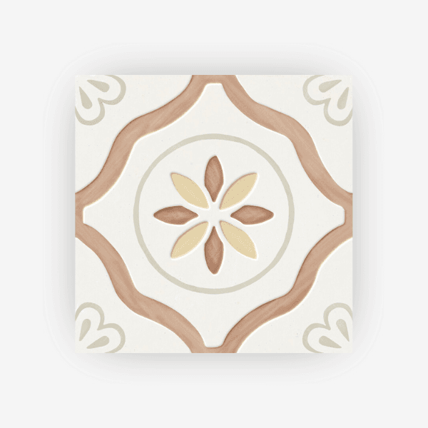 Llevant Clay Petals LT 22,3x22,3 1 | llevant clay petals lt producto Llevant Clay Petals LT 22,3x22,3