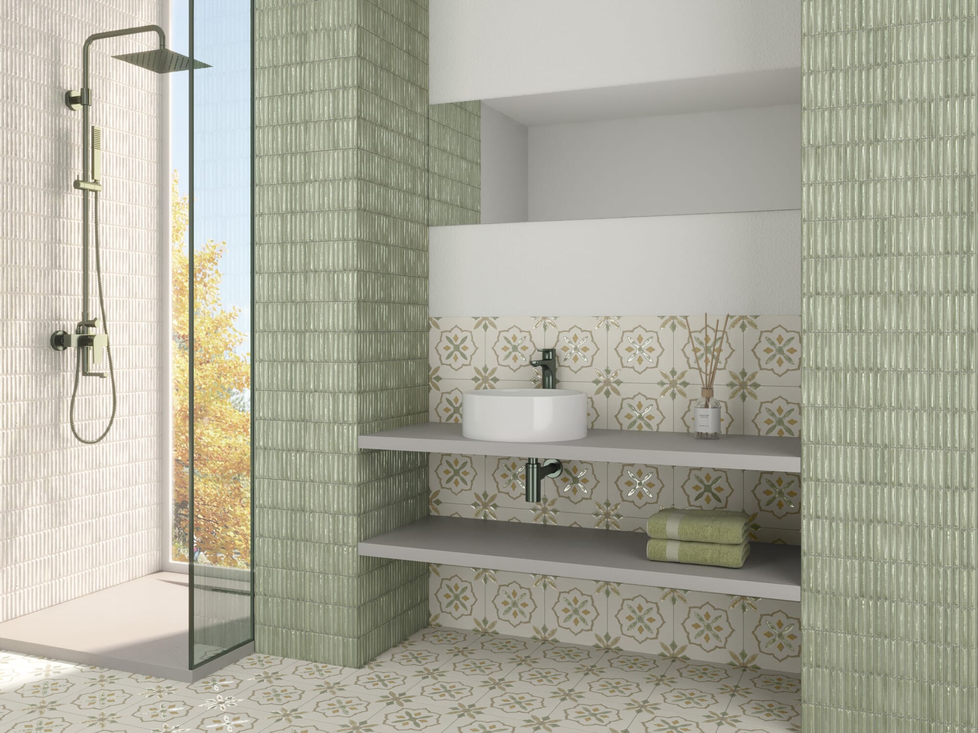 Llevant Clay Cross LT 22,3x22,3 4 | llevant taupe cross lt Llevant Clay Cross LT 22,3x22,3 - Image 4