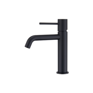 Grifo Monomando Lavabo Monza Cromo - Negro mate