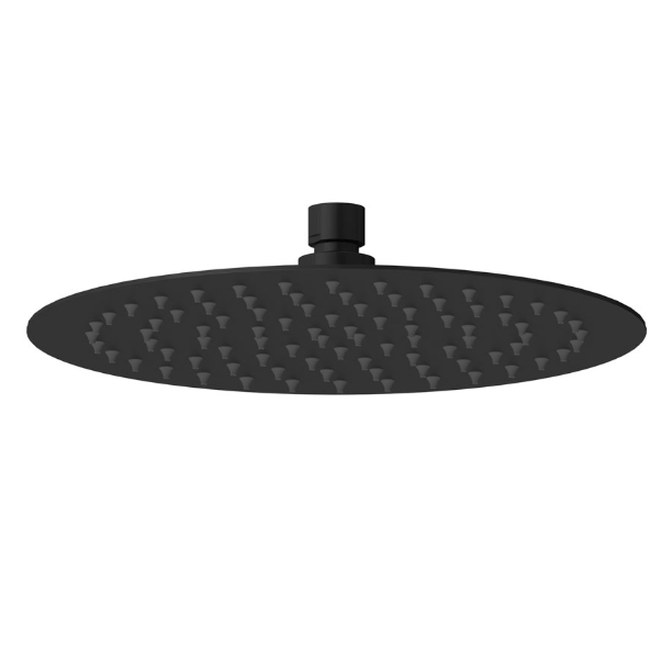 Loop Silicona Kit Monomando Mural Horizontal Ducha, Rociador y Teleducha 10 | LOOP ROCIADOR DUCHA 30 CM NEGRO MATE Loop Silicona Kit Monomando Mural Horizontal Ducha, Rociador y Teleducha - Imagen 10