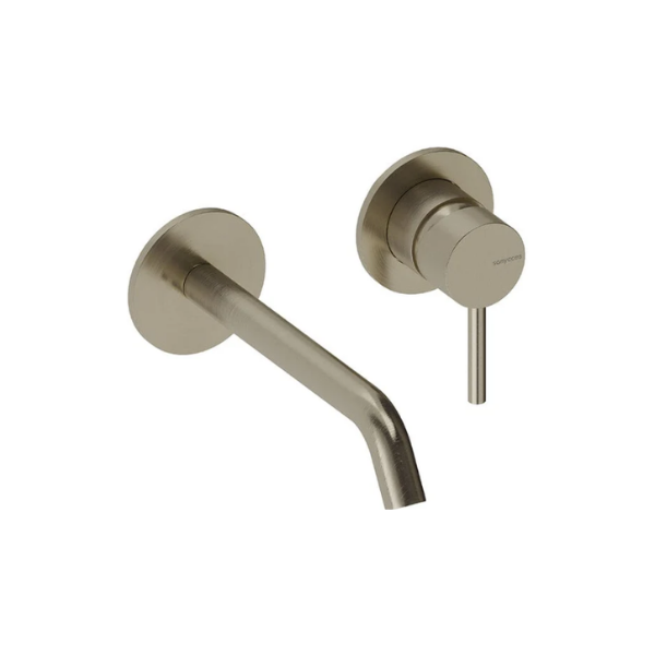 Monomando de Lavabo Mural Loop Cromo 18 cm 4 | monomando lavabo mural niquel cepillado loop sanycces 18 1 1 Monomando de Lavabo Mural Loop Cromo 18 cm - Image 4